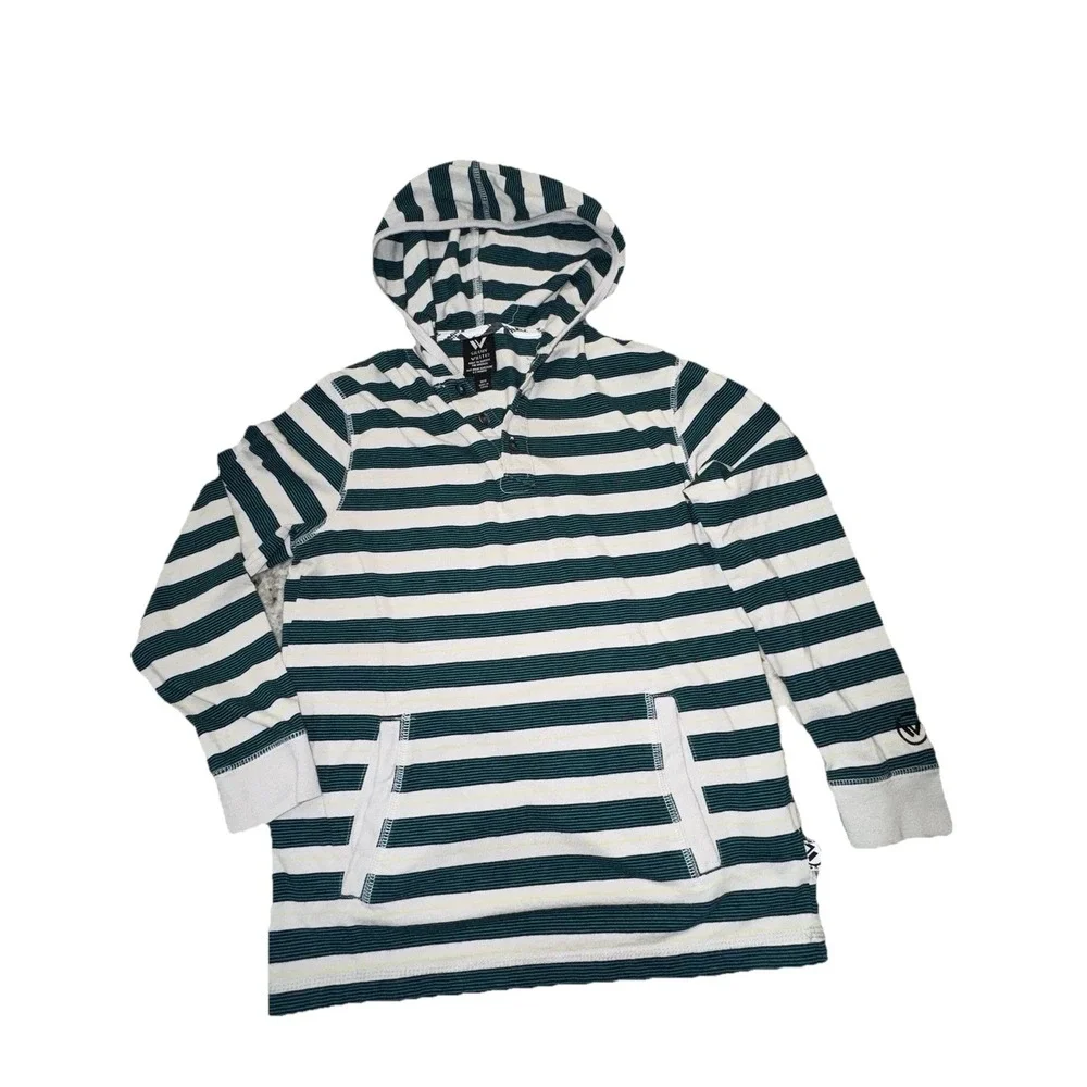 Shawn White Kids Youth Medium 8/10‎ Pullover Hoodie Shirt Striped Y2K Skater